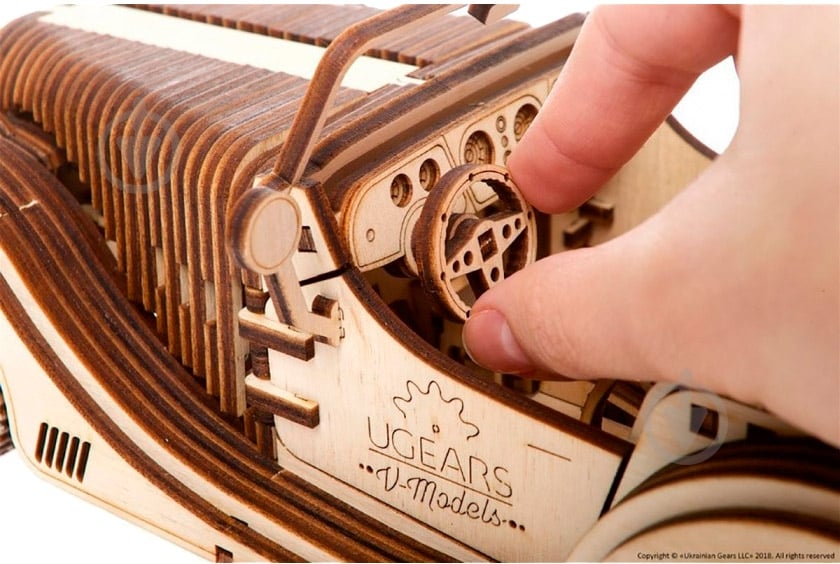 3D-конструктор Ukrainian Gears Родстер VM-01 - фото 4 3D-конструктор Ukrainian Gears Родстер VM-01 - фото 4