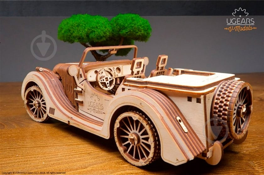 3D-конструктор Ukrainian Gears Родстер VM-01 - фото 10 3D-конструктор Ukrainian Gears Родстер VM-01 - фото 10