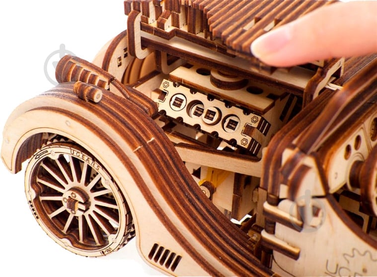 3D-конструктор Ukrainian Gears Родстер VM-01 - фото 7 3D-конструктор Ukrainian Gears Родстер VM-01 - фото 7