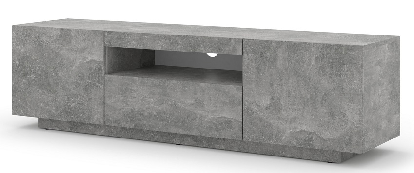 Тумба под ТВ BIM Furniture Aura 3д 1500x420x370 мм бетон(TV_STAND_AURA_150_CONCRETE) - фото 3 Тумба под ТВ BIM Furniture Aura 3д 1500x420x370 мм бетон(TV_STAND_AURA_150_CONCRETE) - фото 3