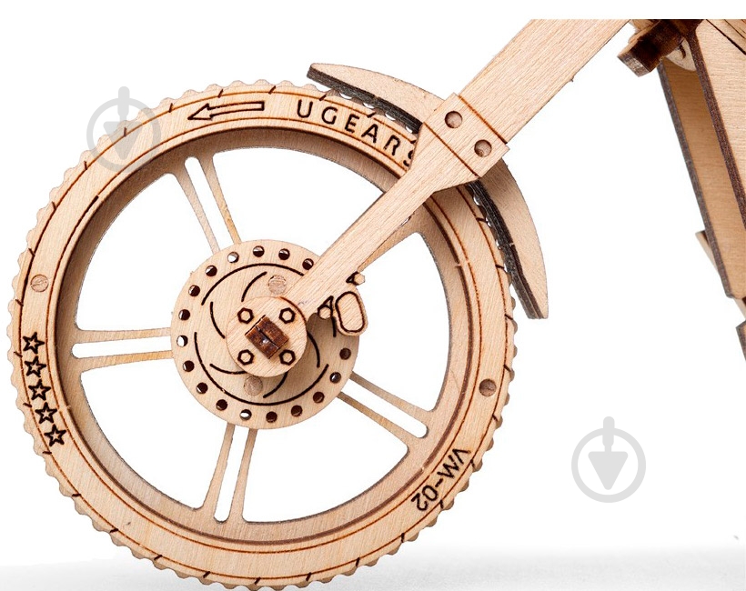 3D-конструктор Ukrainian Gears Байк VM-02 - фото 8