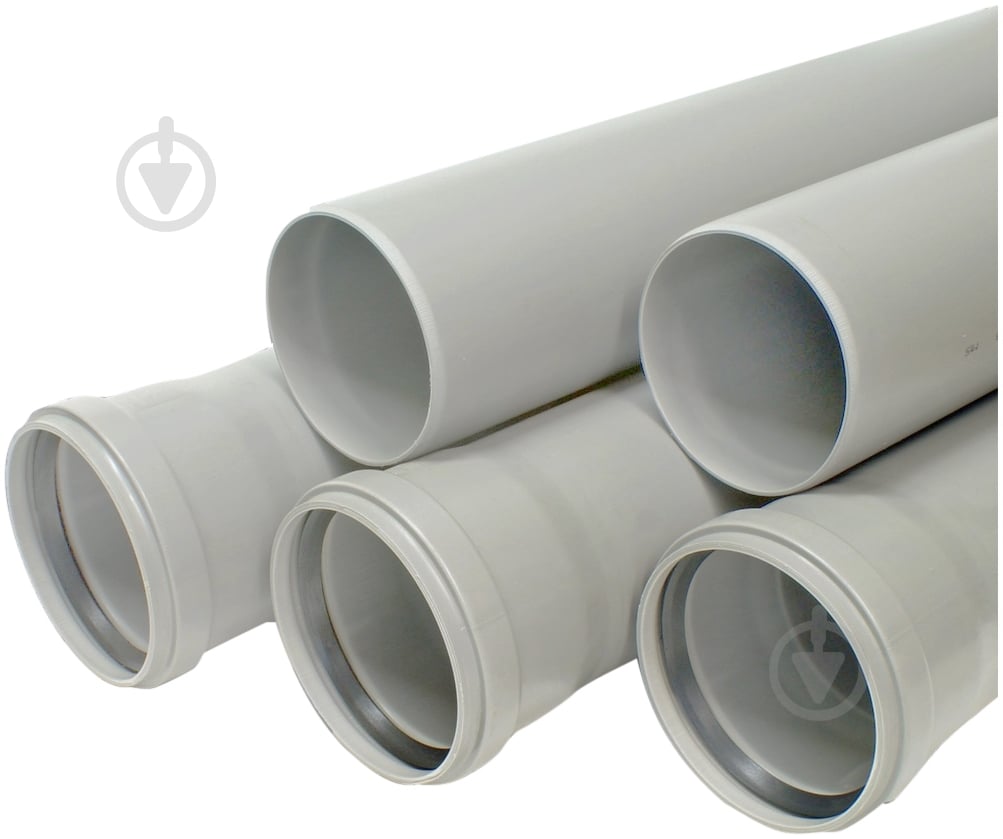 Труба канализационная с раструбом Ostendorf ПП d110х250 мм - фото 1