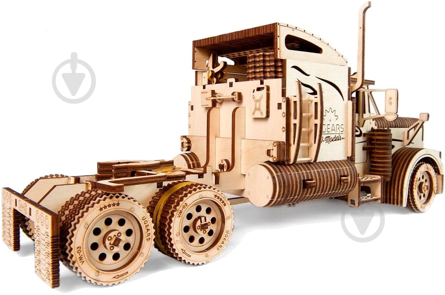 3D-конструктор Ukrainian Gears Тягач VM-03 - фото 8 3D-конструктор Ukrainian Gears Тягач VM-03 - фото 8