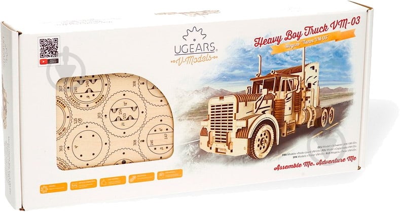 3D-конструктор Ukrainian Gears Тягач VM-03 - фото 14 3D-конструктор Ukrainian Gears Тягач VM-03 - фото 14