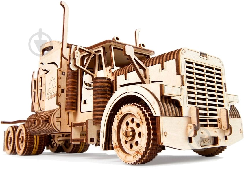 3D-конструктор Ukrainian Gears Тягач VM-03 - фото 3 3D-конструктор Ukrainian Gears Тягач VM-03 - фото 3