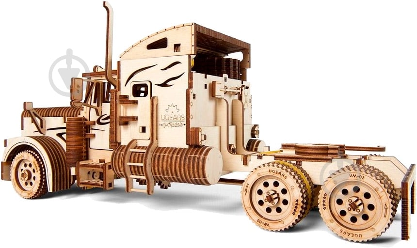 3D-конструктор Ukrainian Gears Тягач VM-03 - фото 9 3D-конструктор Ukrainian Gears Тягач VM-03 - фото 9