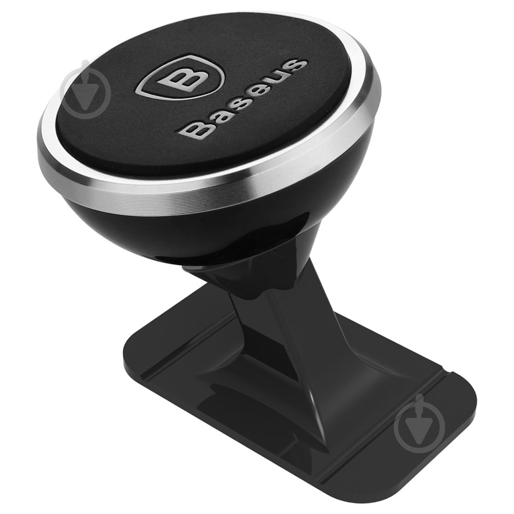 Держатель для смартфона BASEUS SUGENT-NT0S черный с серебристым - фото 6