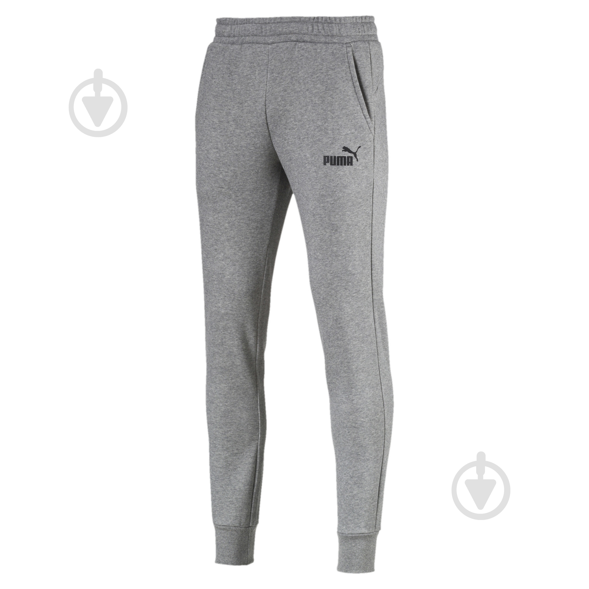 Брюки Puma Essentials Fleece Pants 85175303 р. S серый - фото 1