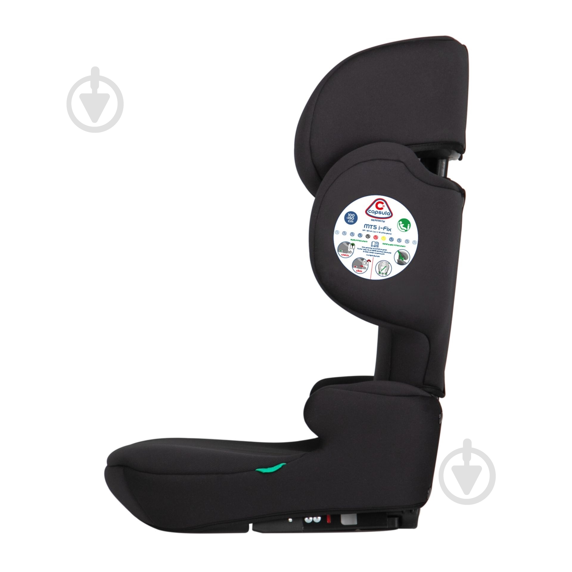 Автокресло Alca MT5 i-Fix i-Size black black 772210 - фото 5