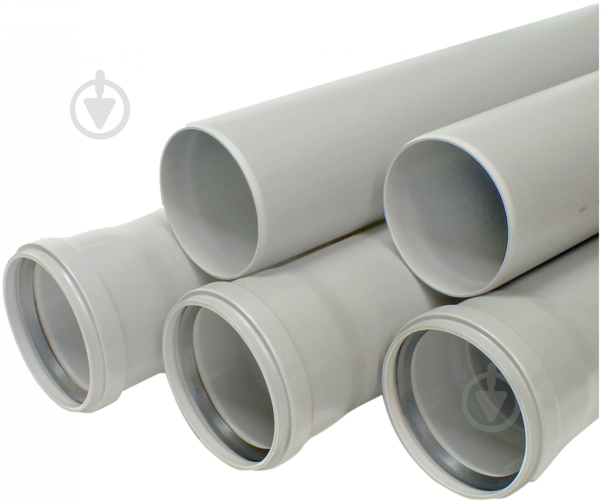 Труба канализационная с раструбом Ostendorf ПП d110х500 мм - фото 1 Труба канализационная с раструбом Ostendorf ПП d110х500 мм - фото 1