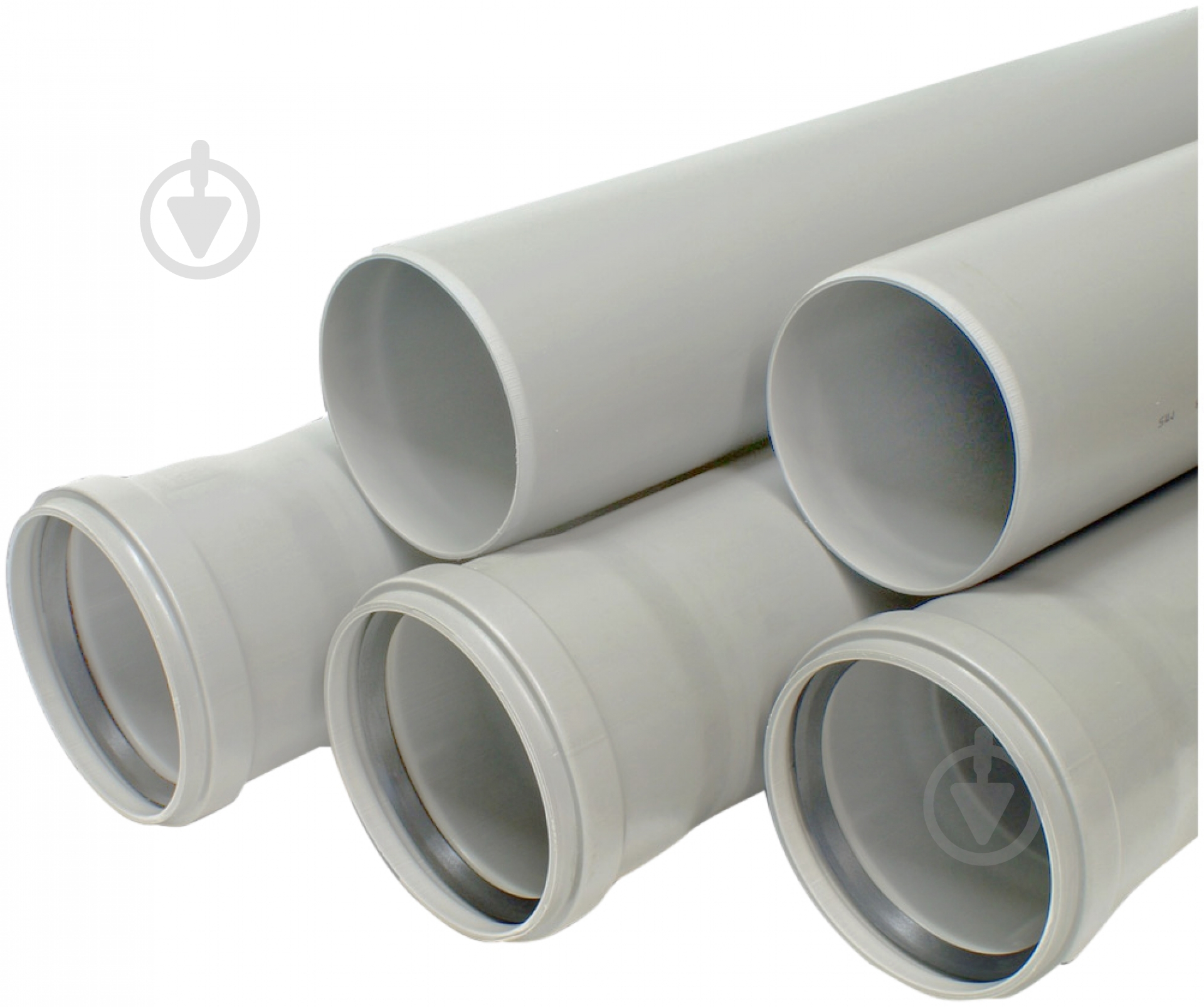 Труба канализационная с раструбом Ostendorf ПП d110х750 мм - фото 1 Труба канализационная с раструбом Ostendorf ПП d110х750 мм - фото 1