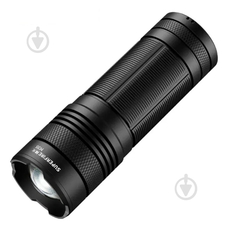 Фонарик аккумуляторный SuperFire SuperFire 430 Lm черный M35 - фото 1