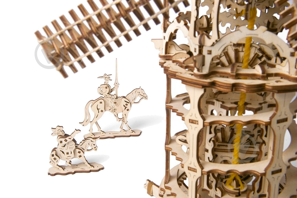 Конструктор Ukrainian Gears модель Башня-Мельница 70059 - фото 4