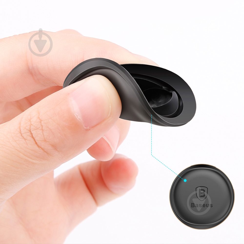 Держатель для смартфона BASEUS SUGX-A09 черный с красным - фото 9 Держатель для смартфона BASEUS SUGX-A09 черный с красным - фото 9