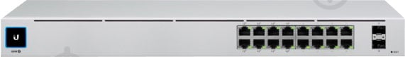 Коммутатор Ubiquiti USW-16-POE - фото 1
