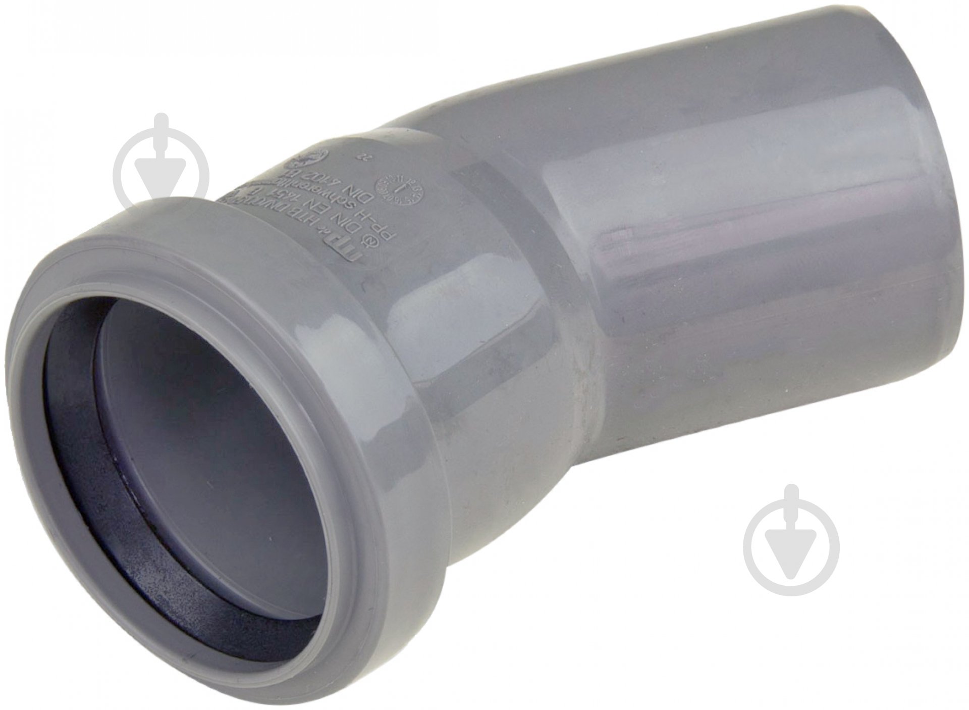 Колено канализационное Ostendorf ПП d32x30° - фото 1