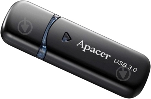 Флеш-память Apacer AH355 64 ГБ USB 3.0 black (AP64GAH355B-1) - фото 1