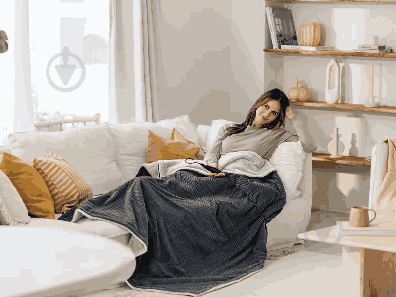 Электроодеяло Beurer HD 81 Cord Light Grey - фото 5