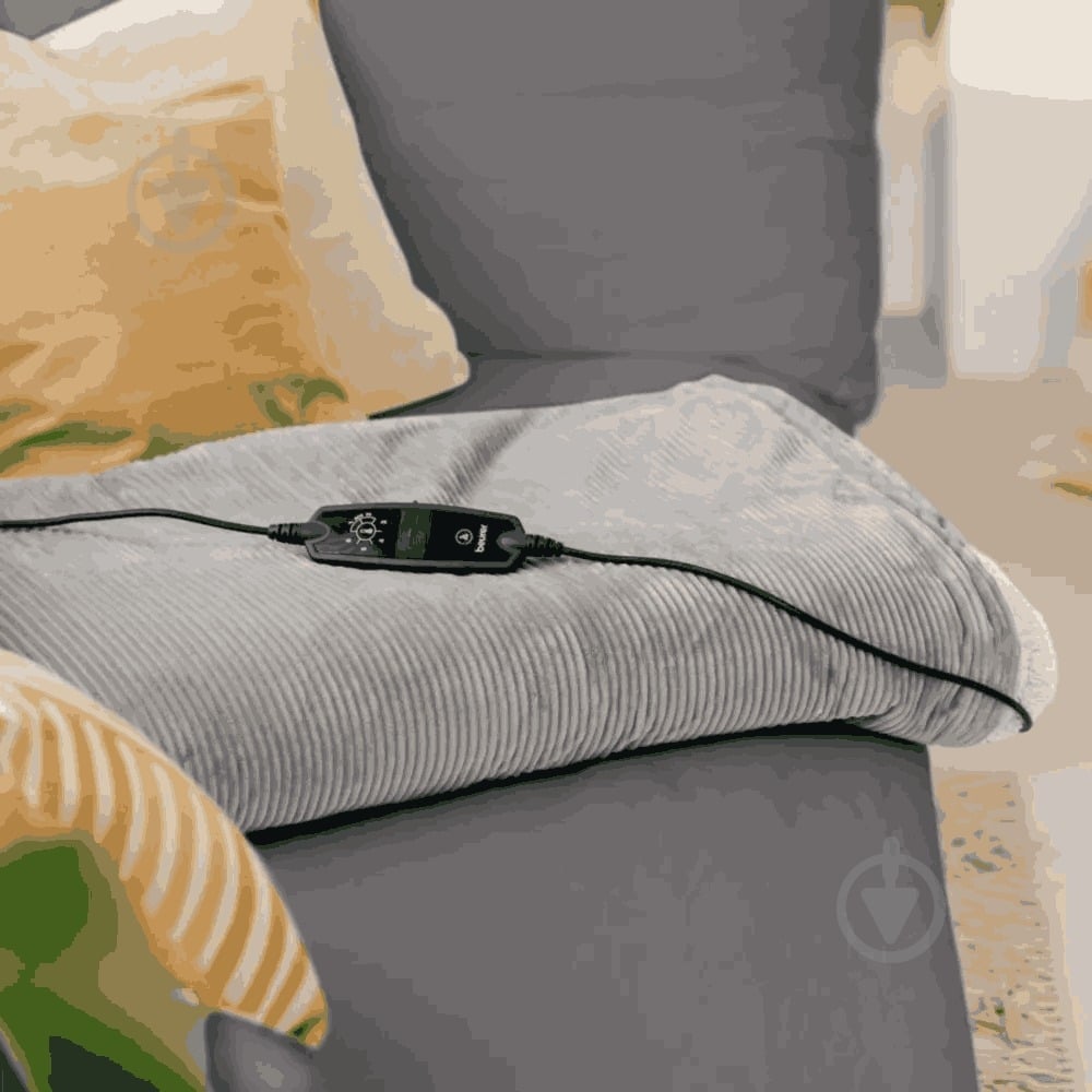 Электроодеяло Beurer HD 81 Cord Light Grey - фото 2