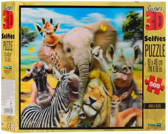 3D-пазл PRIME 3D африка животные 10045 - фото 1 3D-пазл PRIME 3D африка животные 10045 - фото 1