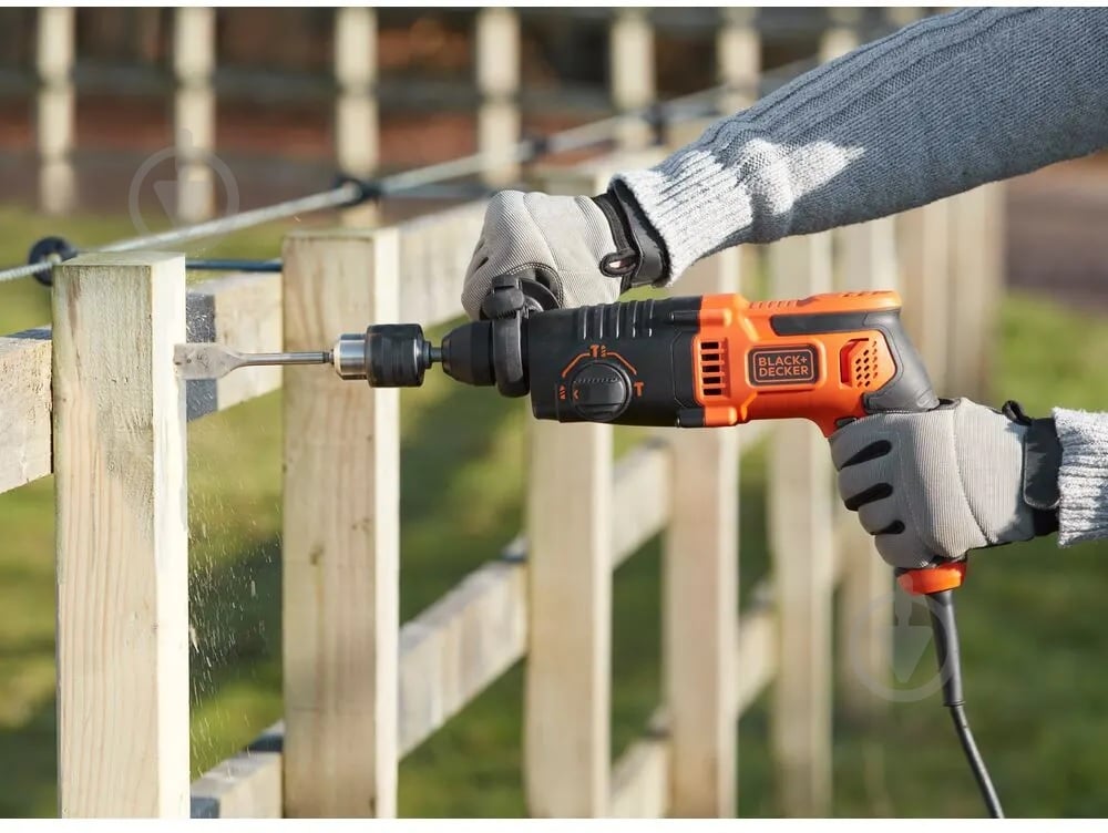 Перфоратор Black+Decker BEHS01K - фото 8