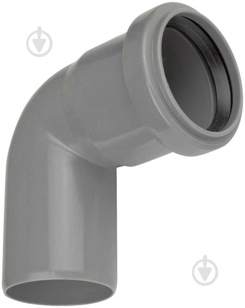 Коліно каналізаційне Ostendorf ПП d50x87° - фото 1