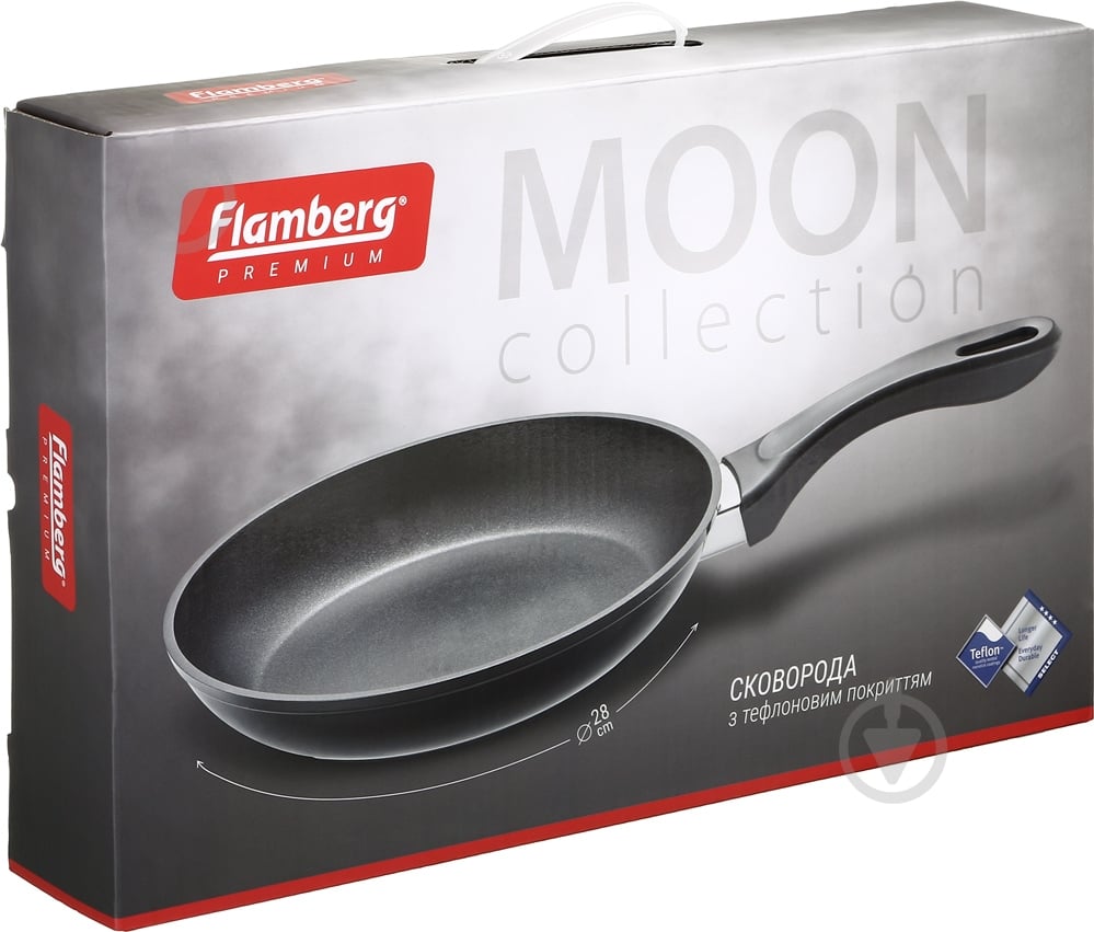 Сковорода Flamberg Premium Moon 28 см - фото 4