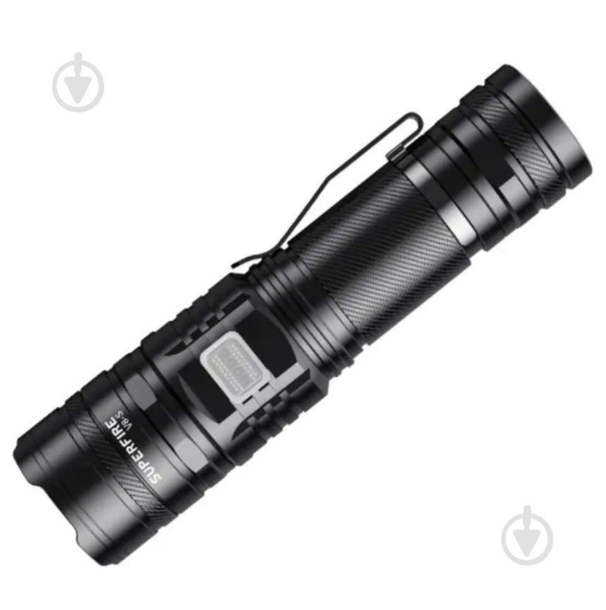 Фонарь тактический SuperFire 2000 Lm черный V8-S - фото 1 Фонарь тактический SuperFire 2000 Lm черный V8-S - фото 1