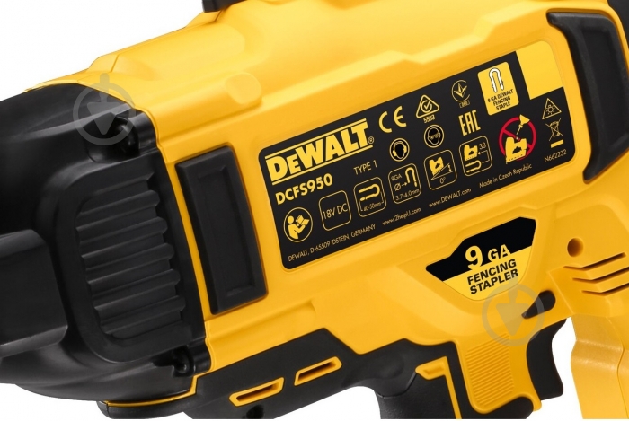 Степлер аккумуляторный DeWalt DCFS950N - фото 5 Степлер аккумуляторный DeWalt DCFS950N - фото 5