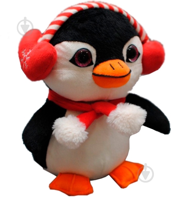 Stip Пингвин Перри 25 см черный с белым - фото 1