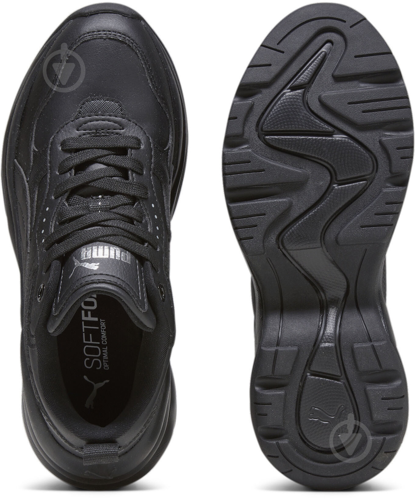 Кроссовки женские демисезонные Puma CILIA WEDGE 39391503 р.39 черные - фото 6