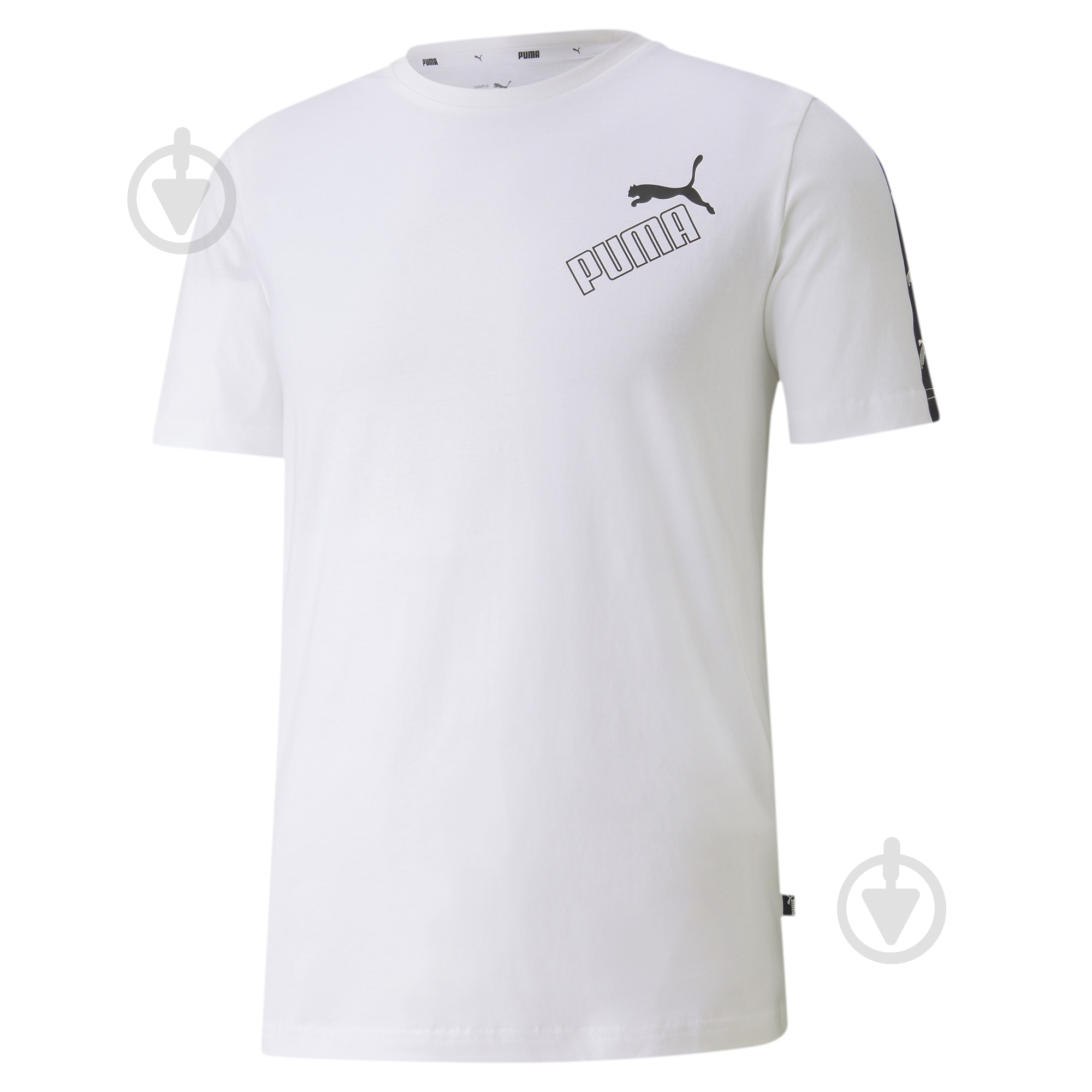 Футболка Puma AMPLIFIED Tee 58351002 р.S белый - фото 2