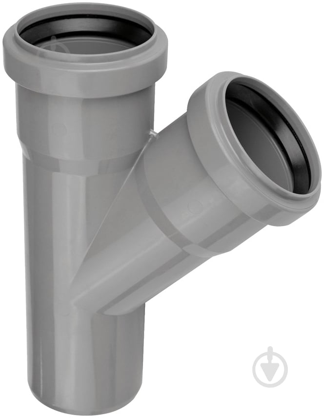 Трійник каналізаційний Ostendorf ПП d50х40x45° - фото 1