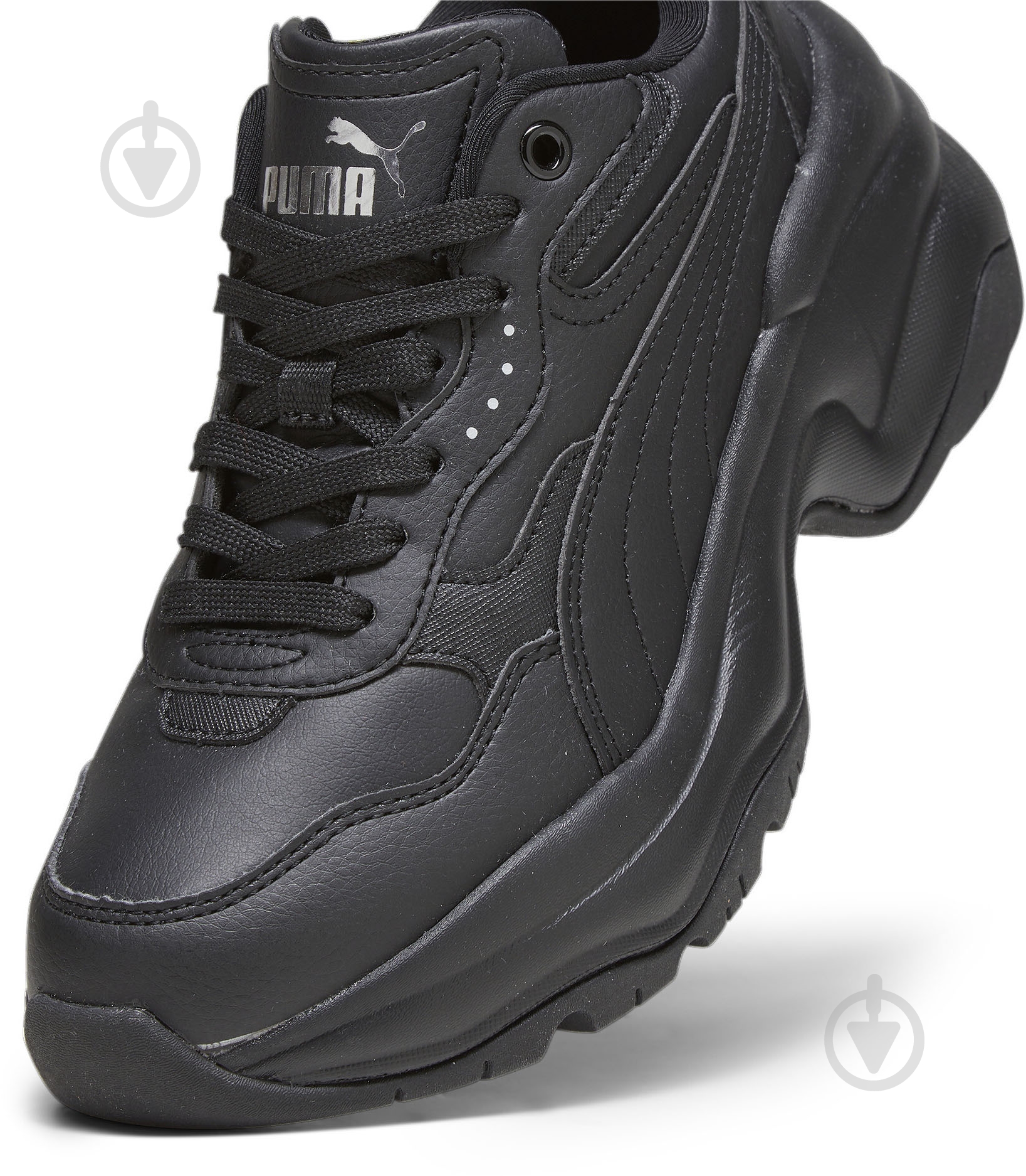 Кросівки жіночі демісезонні Puma CILIA WEDGE 39391503 р.40 чорні - фото 5
