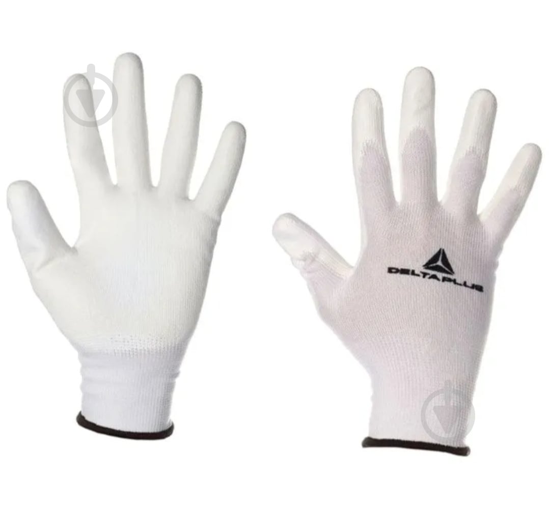 Перчатки Delta Plus VE702P с покрытием полиуретан M (8) WUAVE702P08 - фото 1