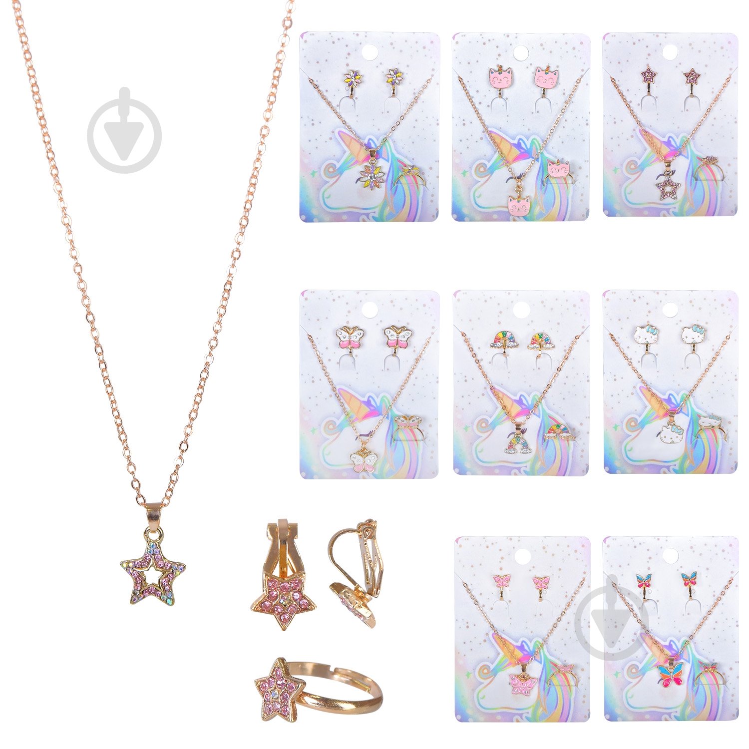 Набор украшений B4316 в ассортименте - фото 1 Набор украшений B4316 в ассортименте - фото 1