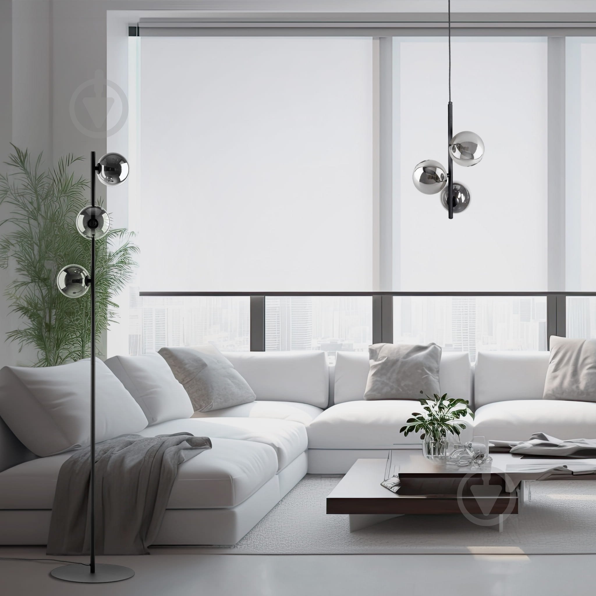 Подвес TK Lighting ESTERA 3x/G9 дымчатый 5767 - фото 5