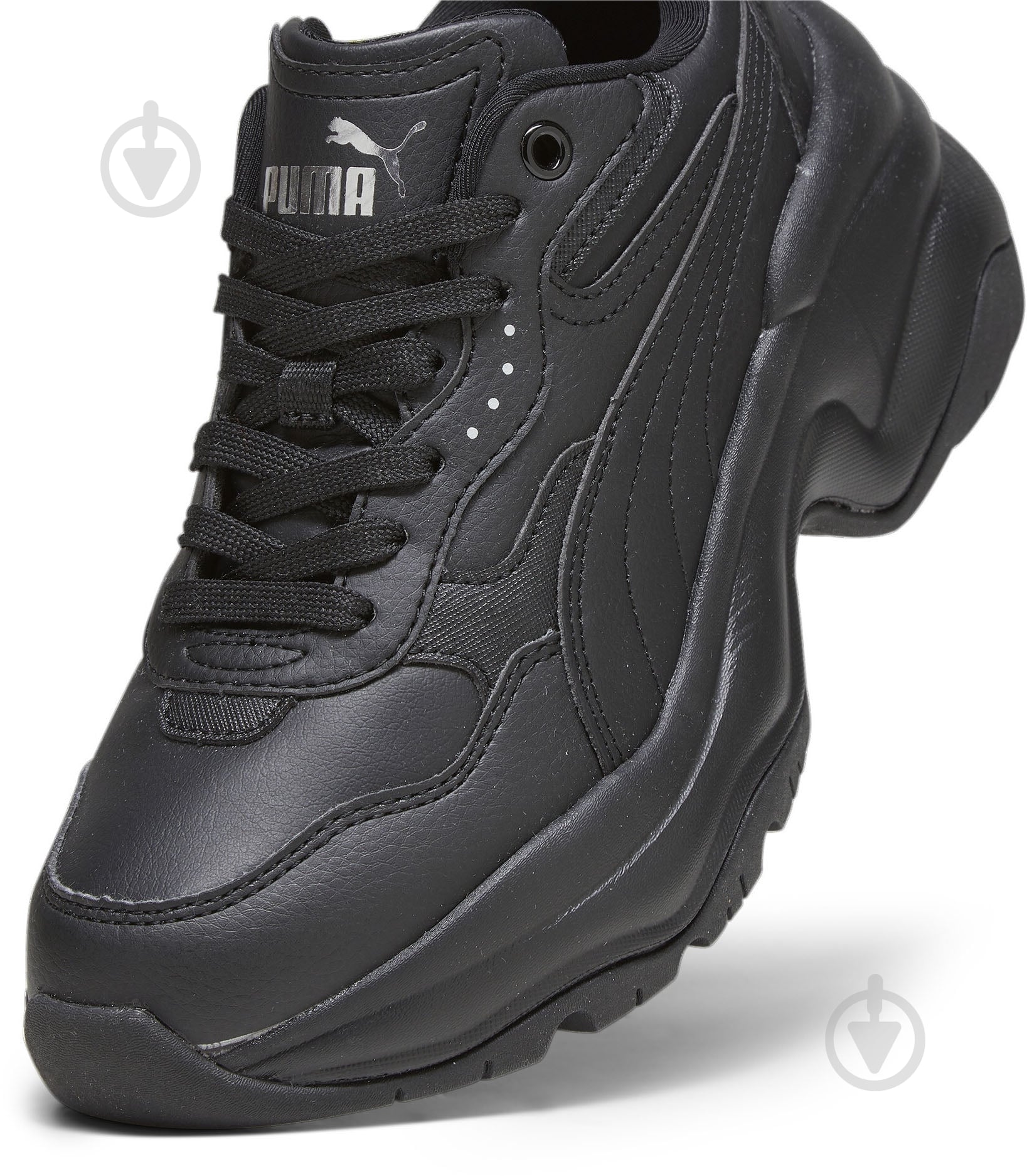 Кросівки жіночі демісезонні Puma CILIA WEDGE 39391503 р.42 чорні - фото 5