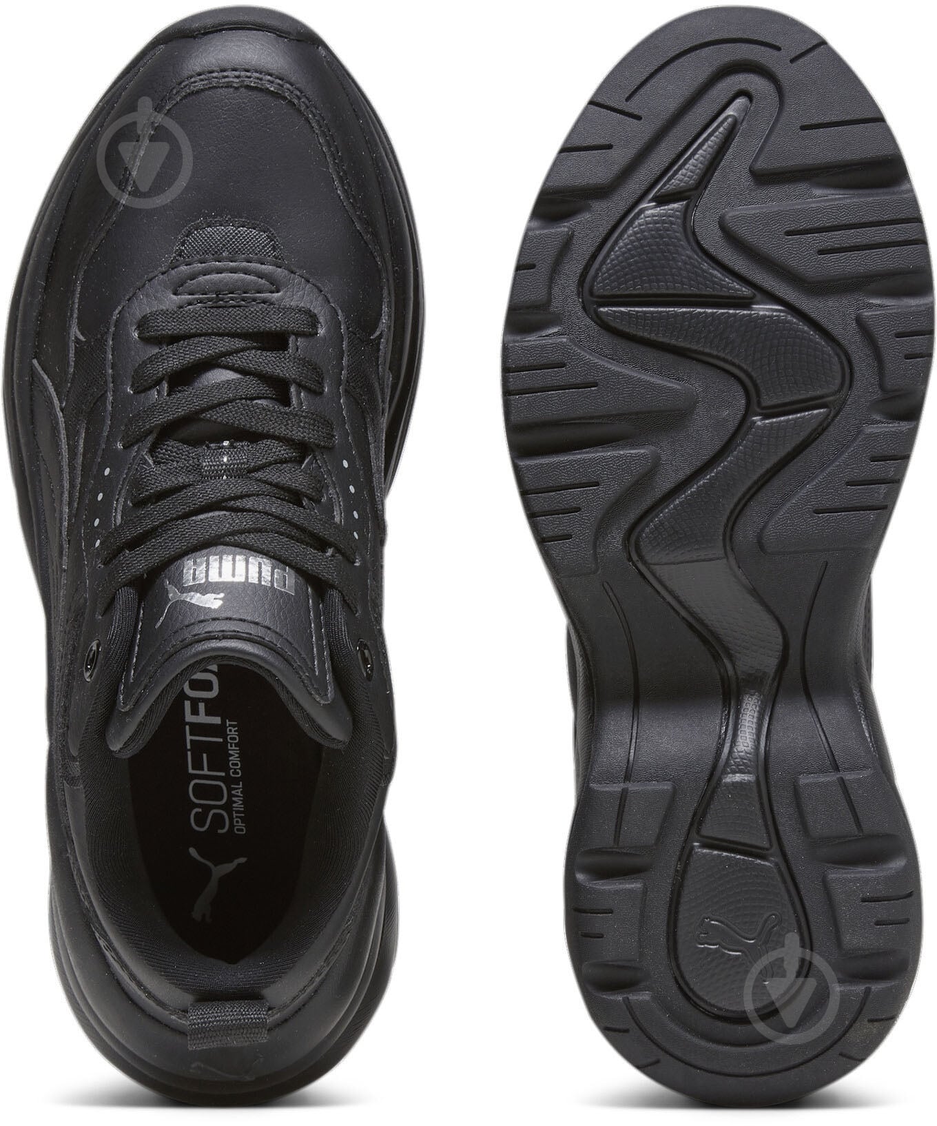 Кросівки жіночі демісезонні Puma CILIA WEDGE 39391503 р.42 чорні - фото 6