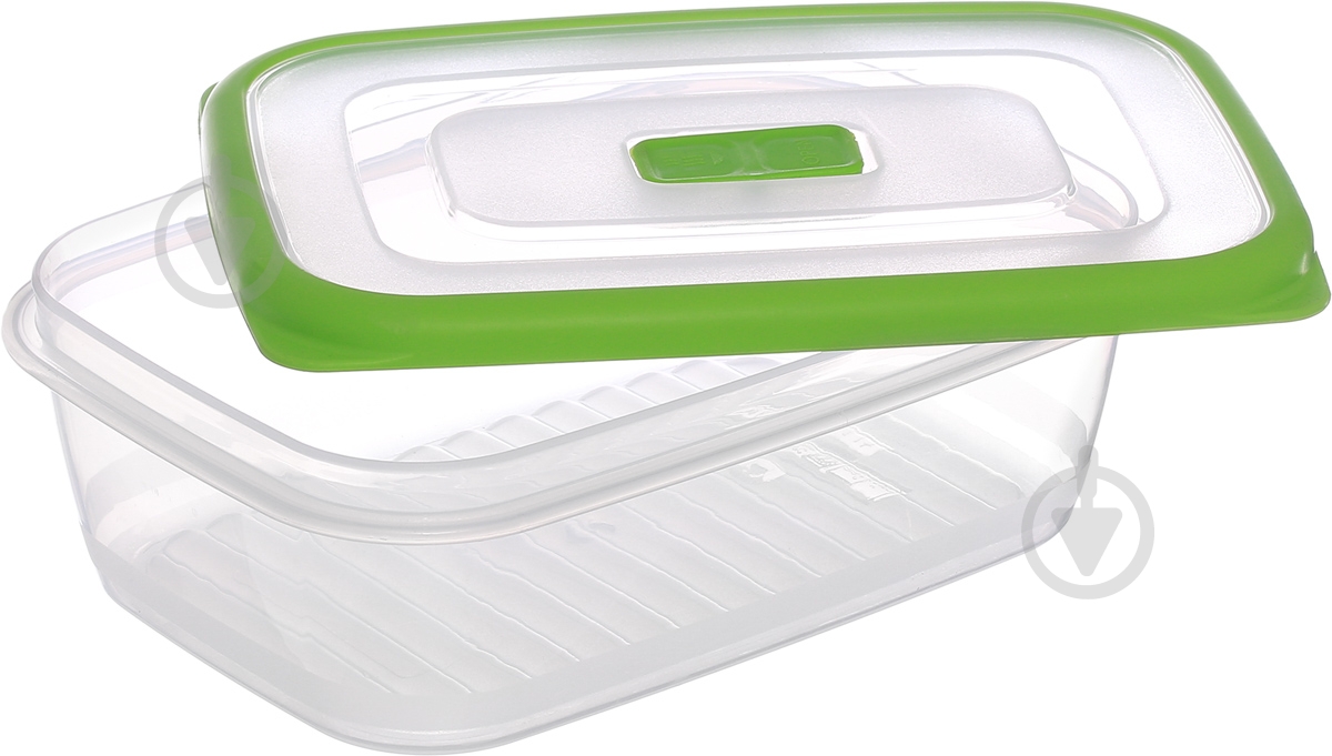 Контейнер с крышкой Gondol Plastic Green 1 л - фото 2 Контейнер с крышкой Gondol Plastic Green 1 л - фото 2