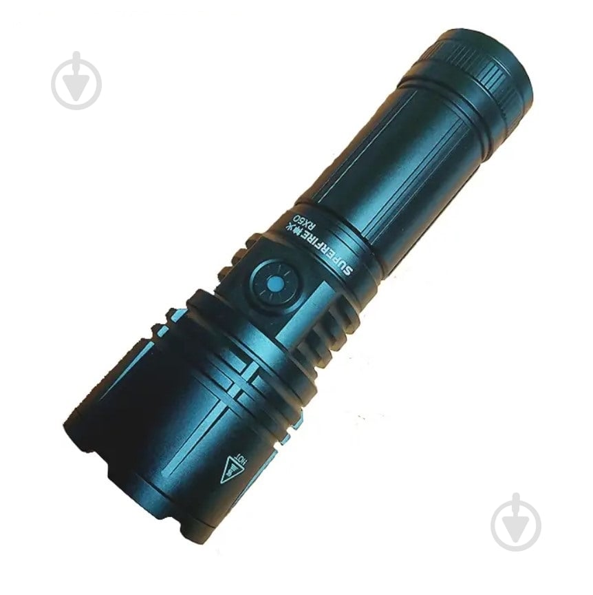 Фонарик аккумуляторный SuperFire 800 Lm черный RX-50 - фото 1