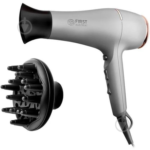 Фен First Power&Go 005654-7-GR - фото 1 Фен First Power&Go 005654-7-GR - фото 1