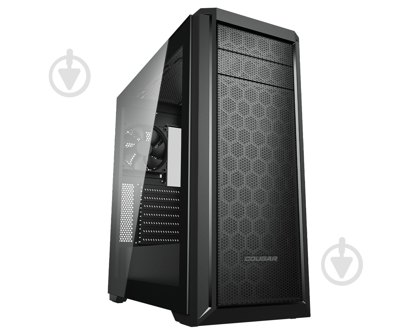 Корпус Cougar 2*3.5"+1*5.25"+3*2.5" стеклянное окно - фото 2