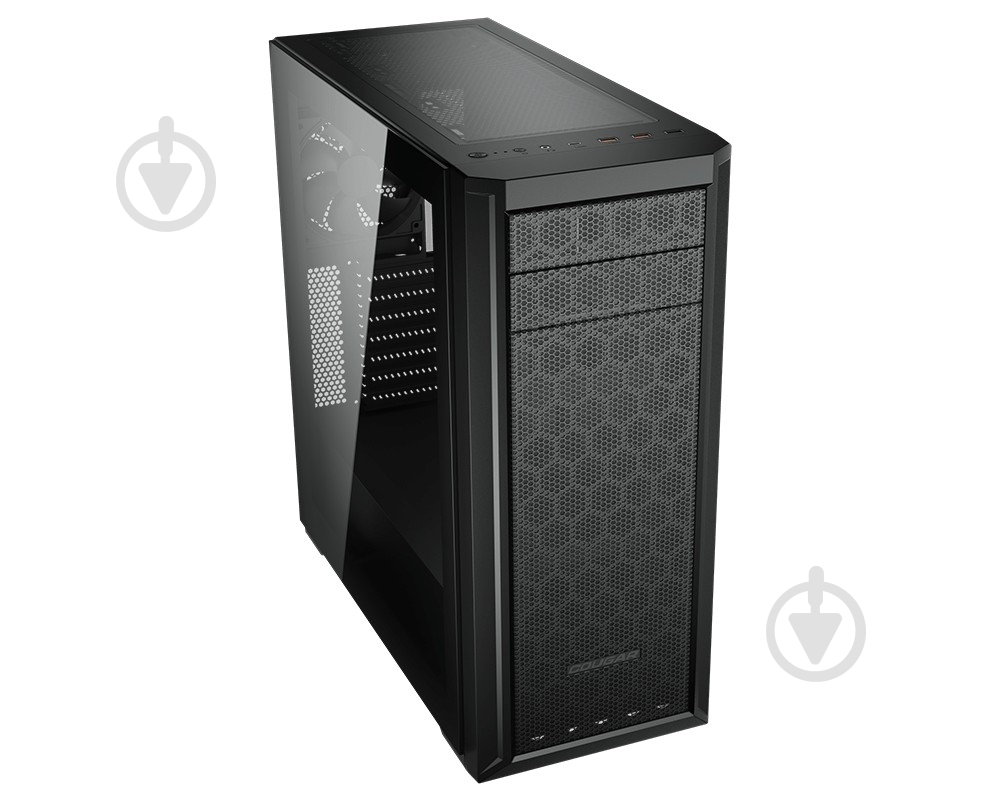 Корпус Cougar 2*3.5"+1*5.25"+3*2.5" стеклянное окно - фото 3