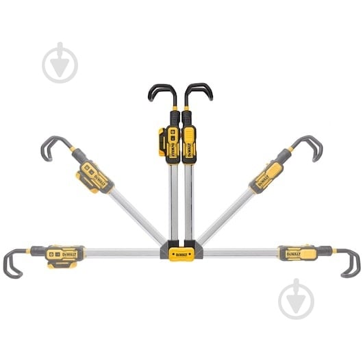 Светодиодный фонарик DeWalt аккумуляторный 800 Lm желтый с черным DCL045 - фото 2