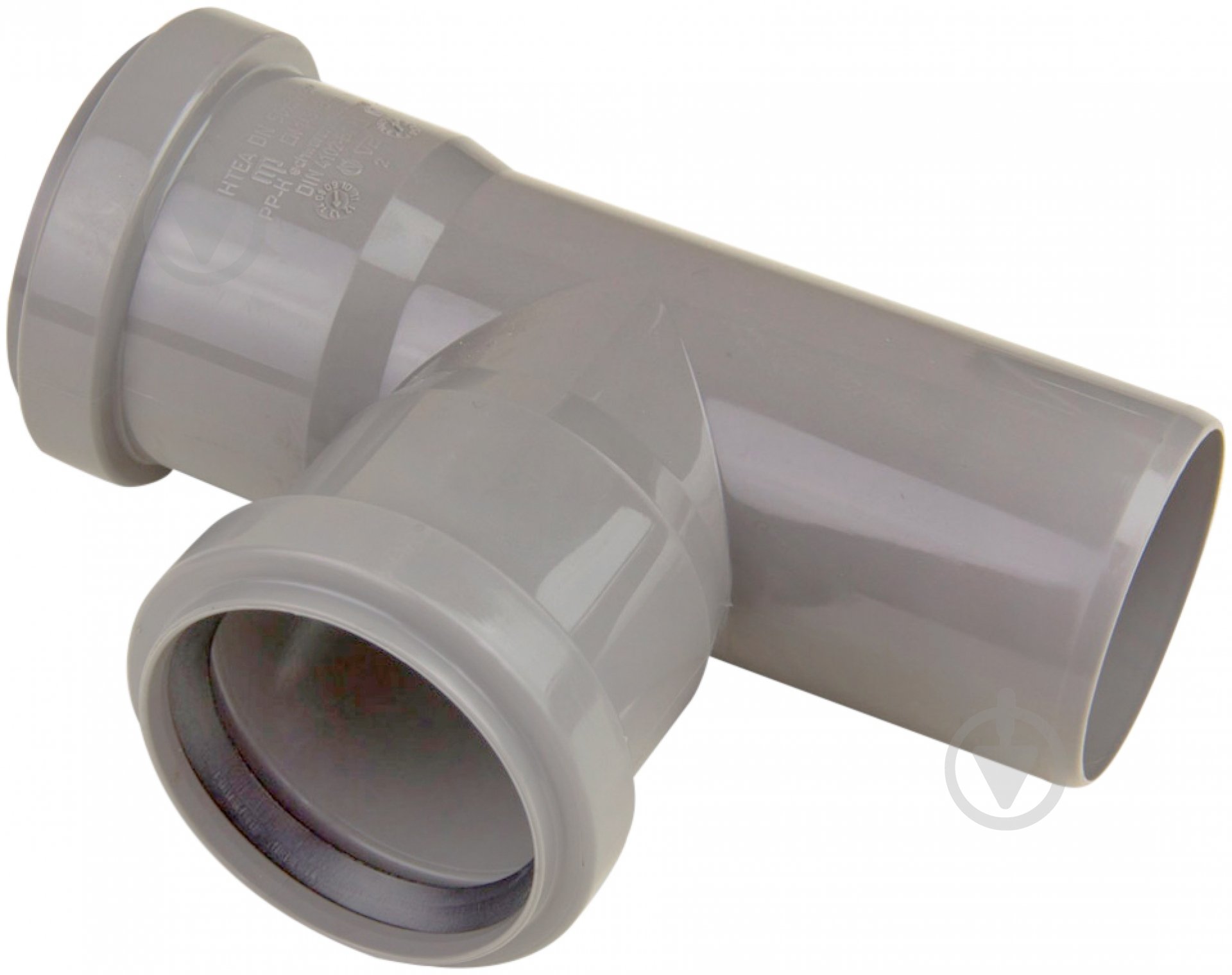 Трійник каналізаційний Ostendorf ПП d50х50x67° - фото 1