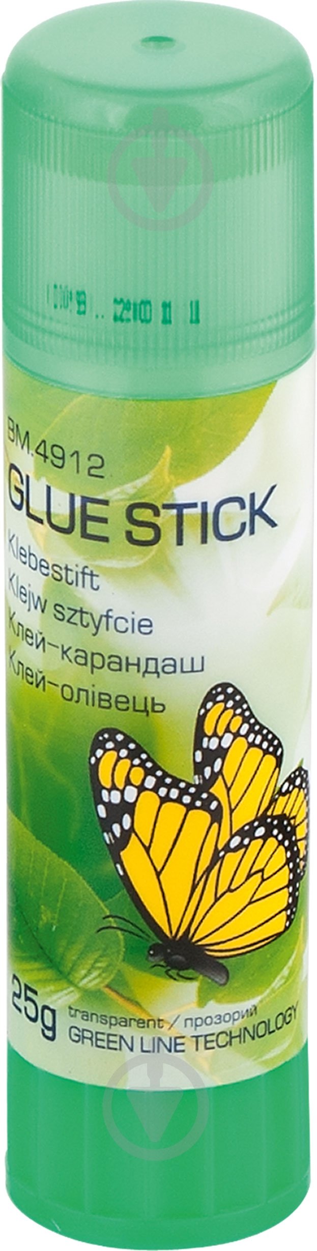 Клей-карандаш BM.4912 25 г Buromax - фото 1 Клей-карандаш BM.4912 25 г Buromax - фото 1