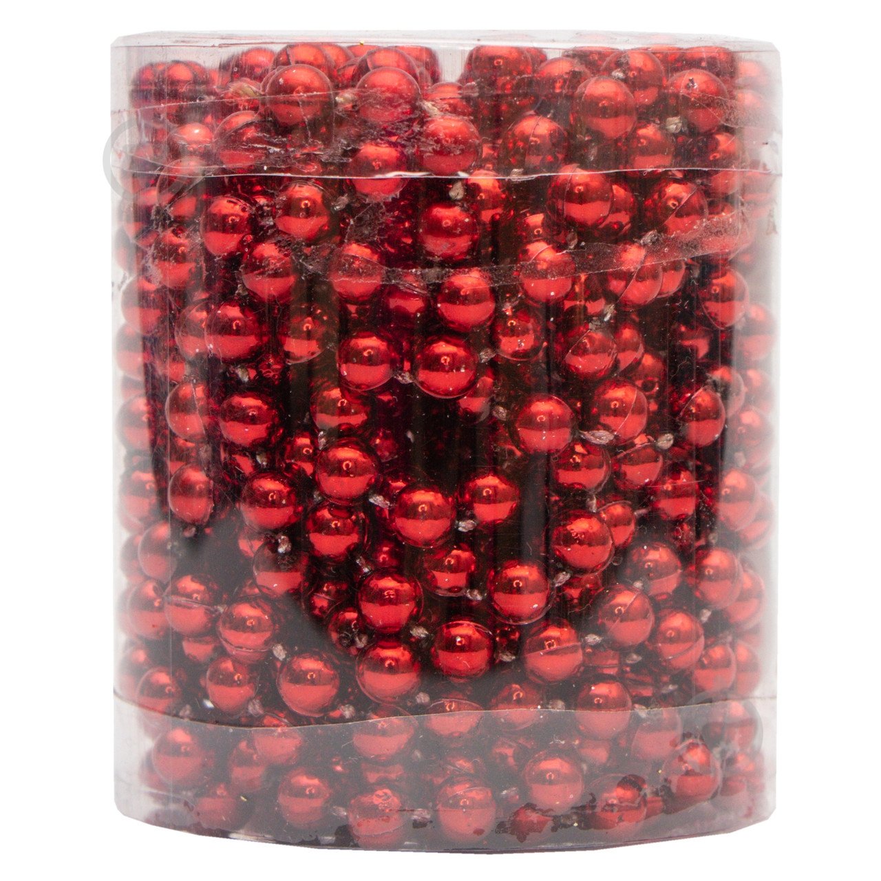 Бусы для елки Девилон 250485 6мм 6 м красный - фото 2