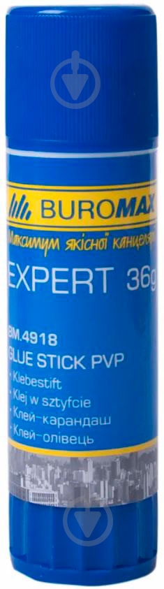 Клей-карандаш BM.4918 36 г Buromax - фото 1