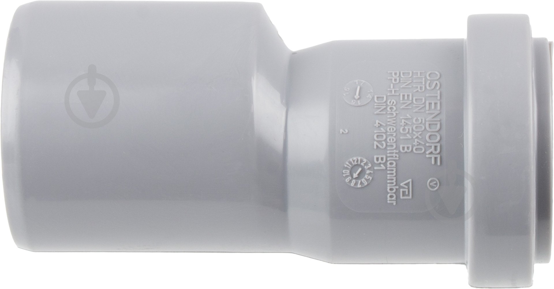 Редукция канализационная Ostendorf ПП d50x40 - фото 1